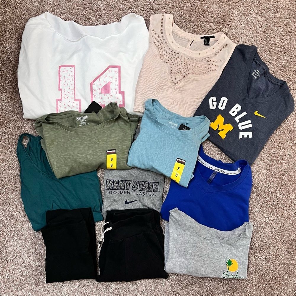 Clear Out 11 Item Bundle- Calvin Klein Performance, Leith, Forever21, Nike, etc.